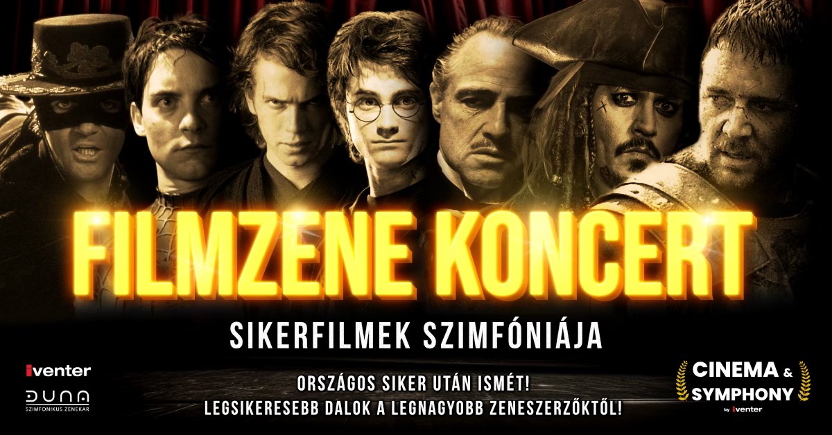 Filmzene koncert Balatonfüreden – Hollywood legnagyobb zeneszerzőinek műveivel!