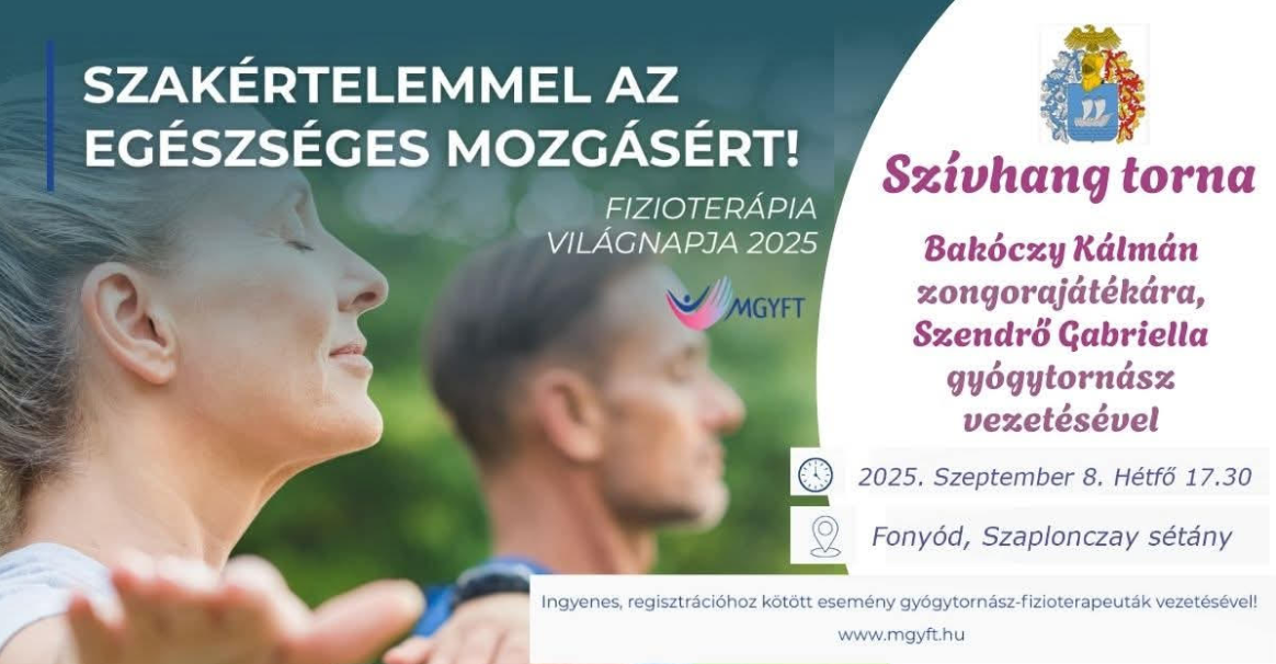 Szívhang torna: Fizioterápia Világnapja – Szakértelemmel az egészséges mozgásért!