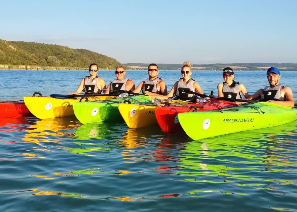 Tihanyi panoráma kajaktúra