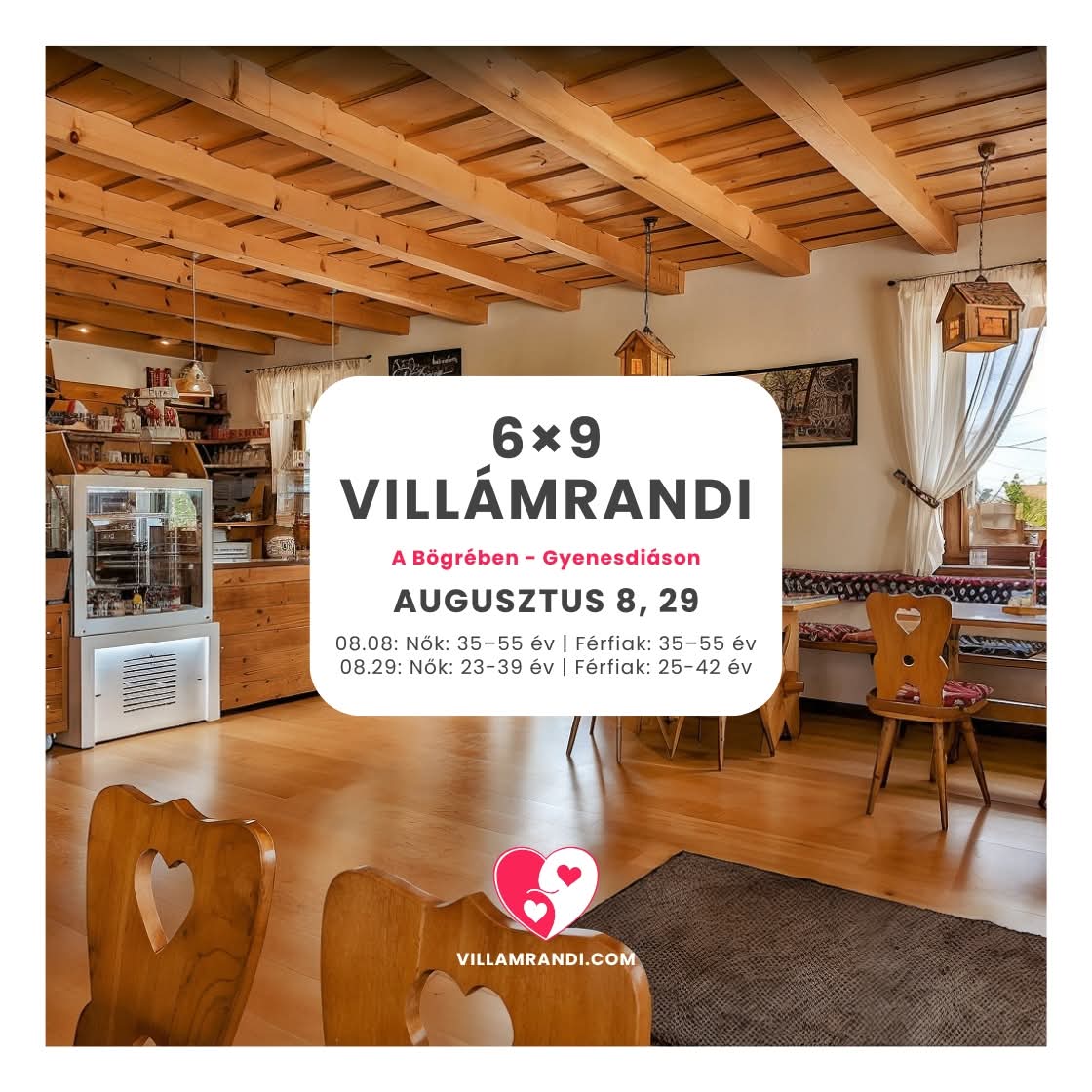 Villámrandi Esték Gyenesdiáson – Élőben ismerkednél? Most itt az alkalom!
