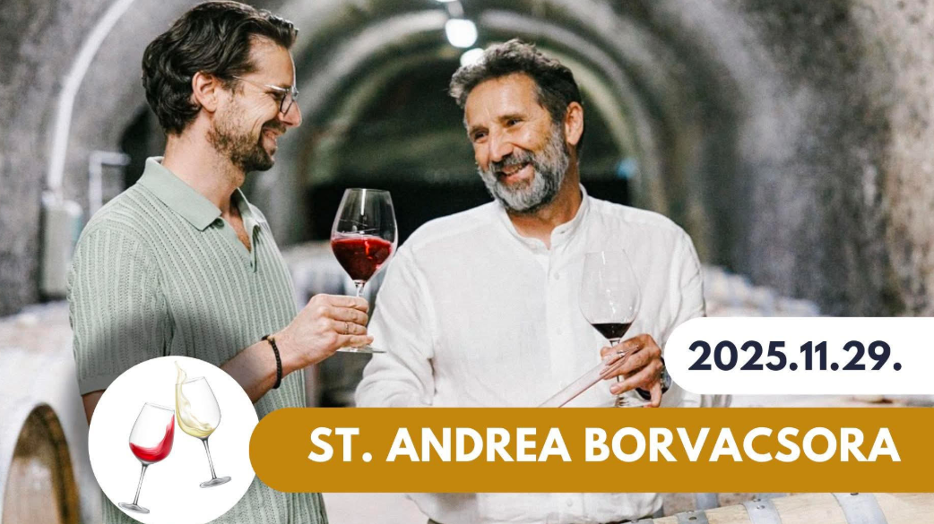 St. Andrea Borvacsora a Zenit Balaton Étteremben