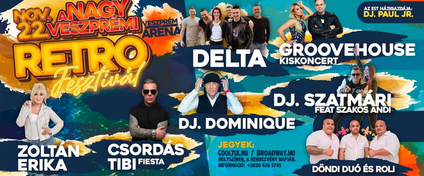 Veszprémi RetroFesztivál – Az év legnagyobb retró bulija!-2025