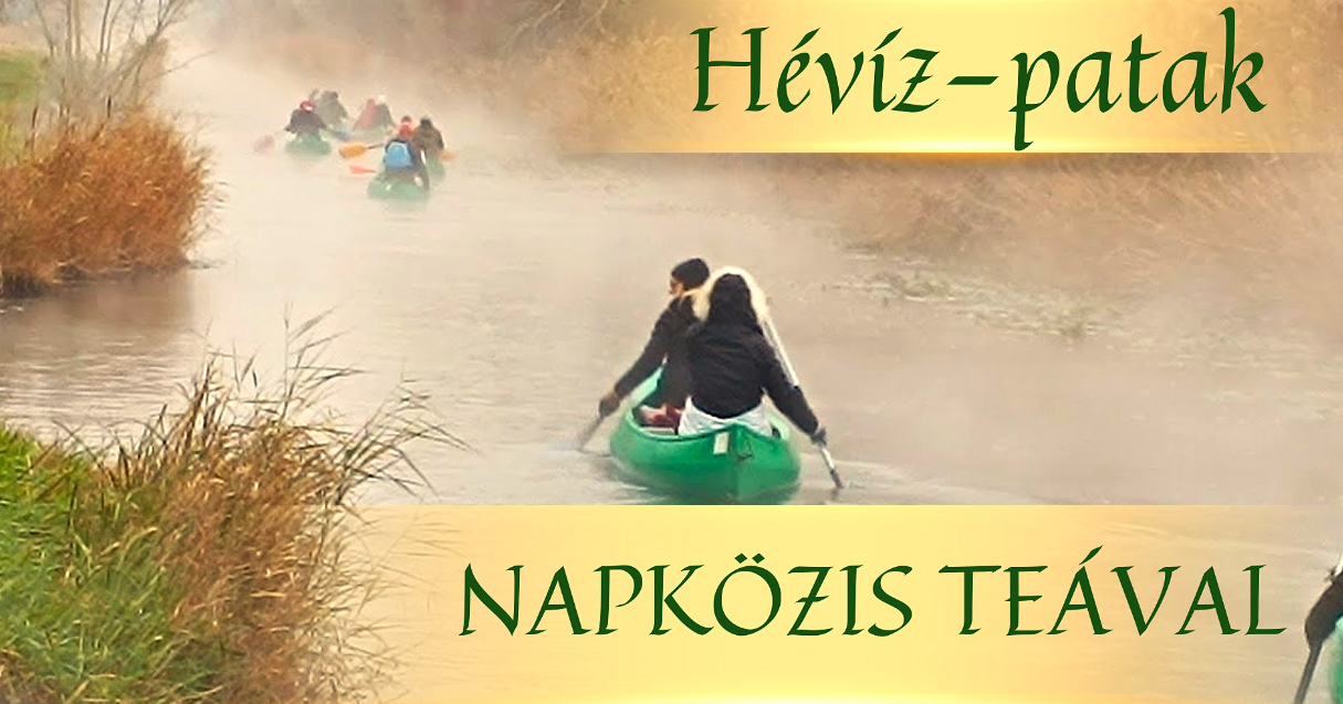 Tündérrózsák között evezhetsz gőzölgő vízen – különleges vízitúra Hévízen.