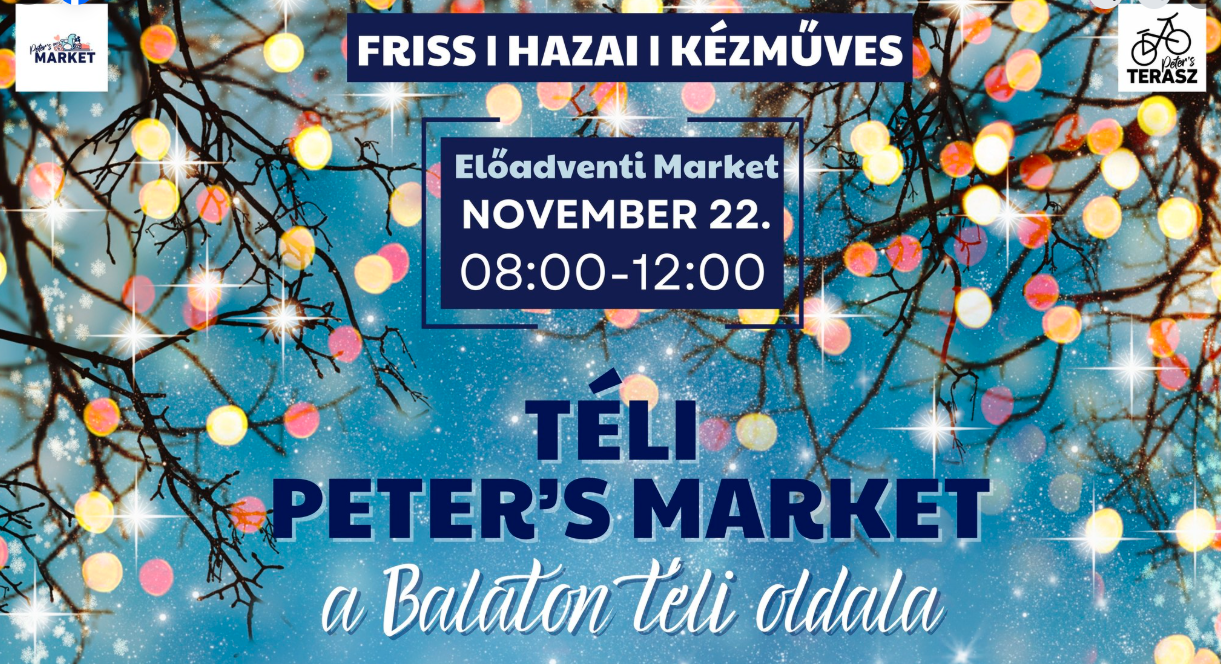 Téli Peter’s Market – a Balaton hangulatos téli oldala Balatonakarattyán