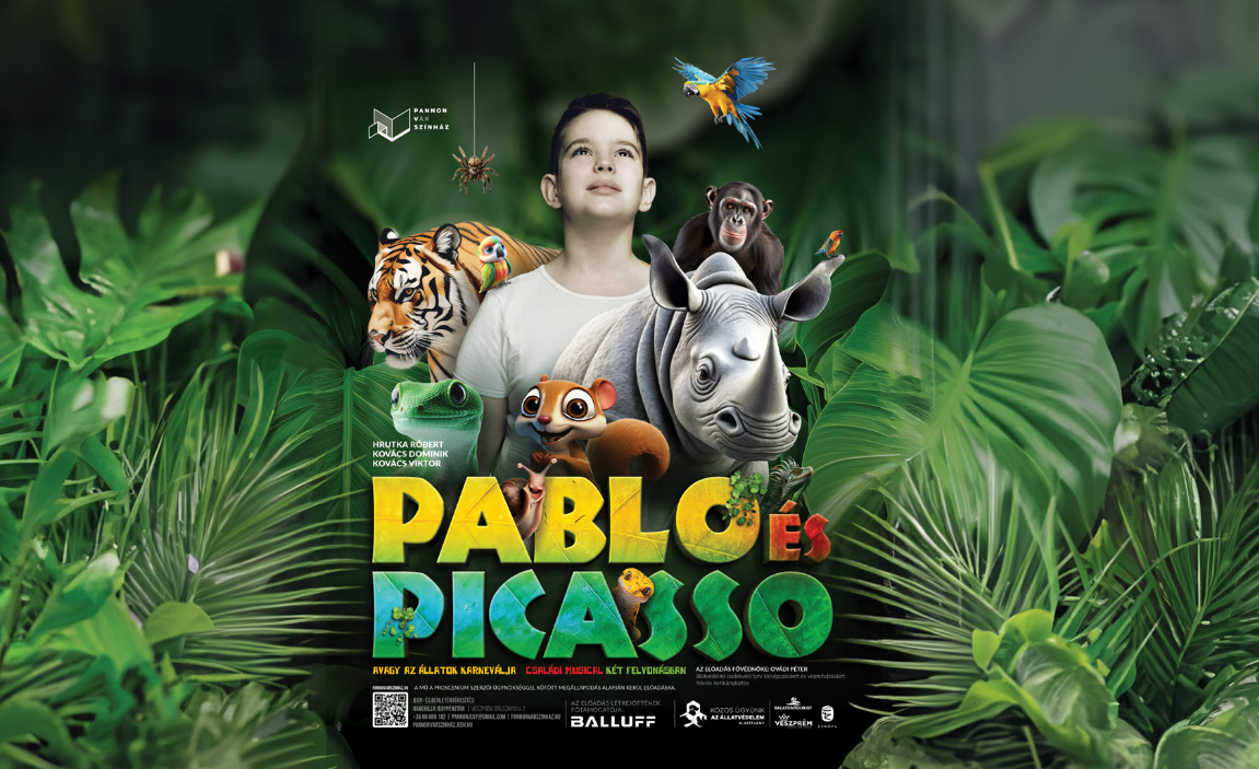 Pablo és Picasso – varázslatos családi musical érkezik Siófokra!