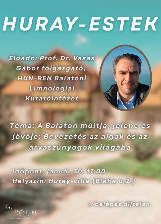 Viharfellegek a magyar tenger felett? – különleges előadás a Balaton jövőjéről Balatonfüreden