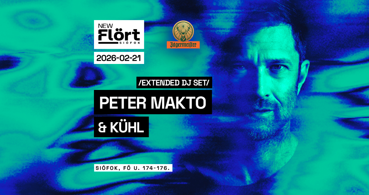 Peter Makto extended DJ set Siófokon – Éjszakába nyúló buli a New Flörtben!