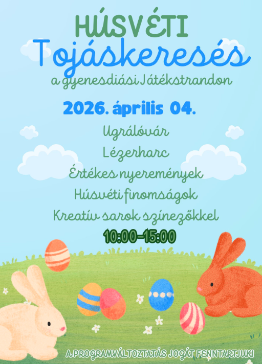 II. Húsvéti tojásvadászat Gyenesdiáson