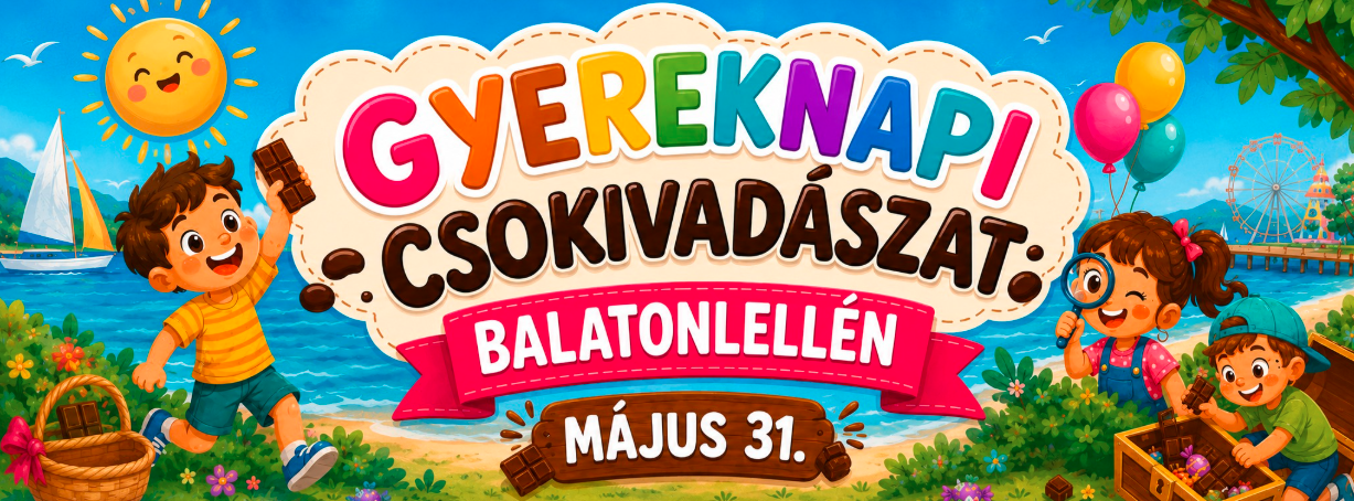 Gyereknapi csokivadászat várja a családokat Balatonlellén május 31-én