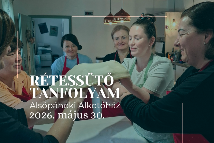 Rétessütő tanfolyam várja az érdeklődőket Alsópáhokon