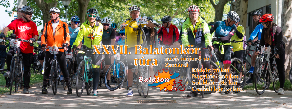 XXVII. Balatonkör kerékpártúra: újra bringások lepik el a Balaton partját