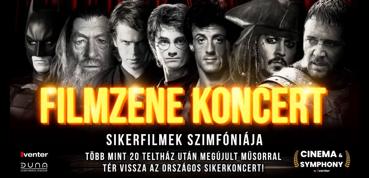 Filmzene Koncert Balatonfüreden: Hollywood legnagyobb slágerei szimfonikus előadásban