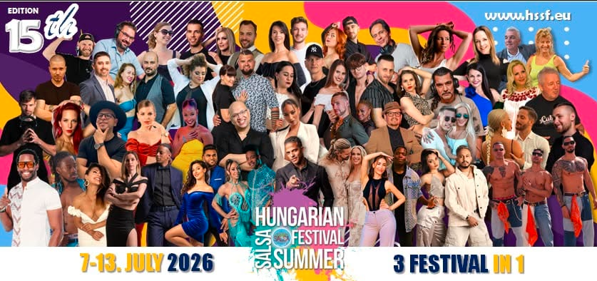 Hungarian Summer Salsa–Sensual Festival 2026: Egy hét latin ritmusokkal a Balaton partján