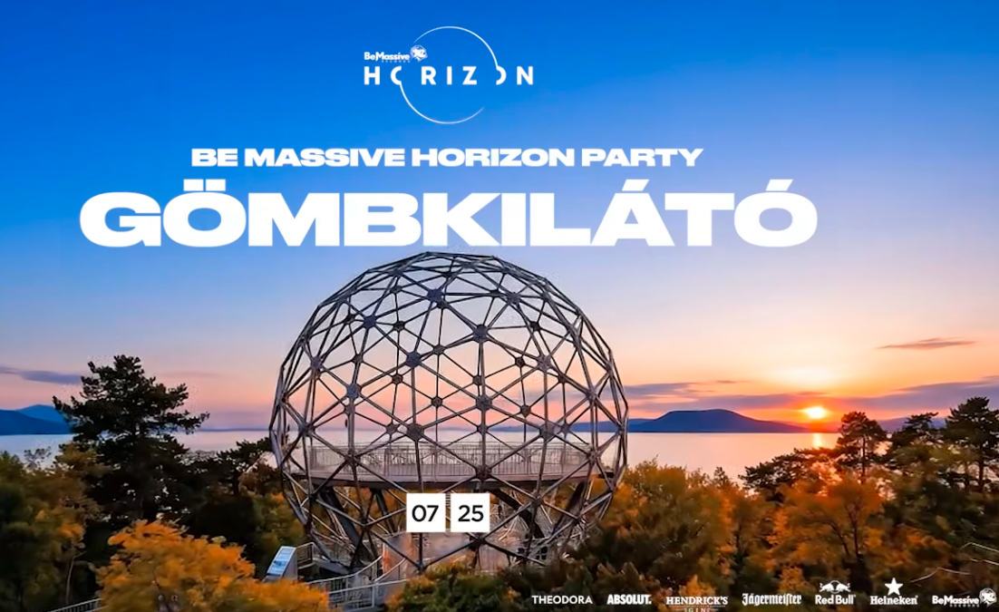 Be Massive Horizon: ismét elektronikus zene tölti meg a balatonboglári Gömbkilátót