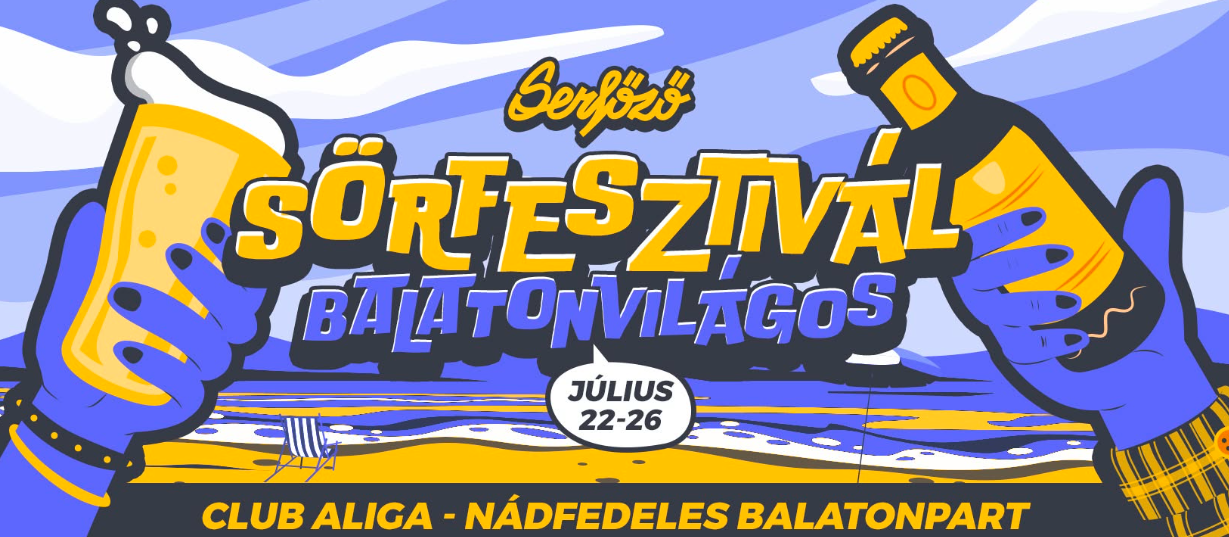 I. Balatonvilágosi Sörfesztivál 2025: Öt napon át vár a sör, a zene és a balatoni nyár!