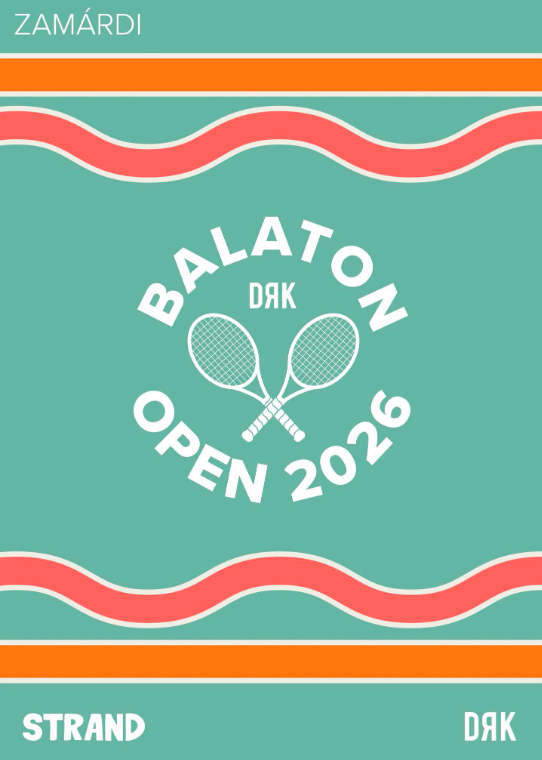 Tenisz és fesztiválhangulat Zamárdiban – jön a DRK Balaton Open x STRAND Fesztivál