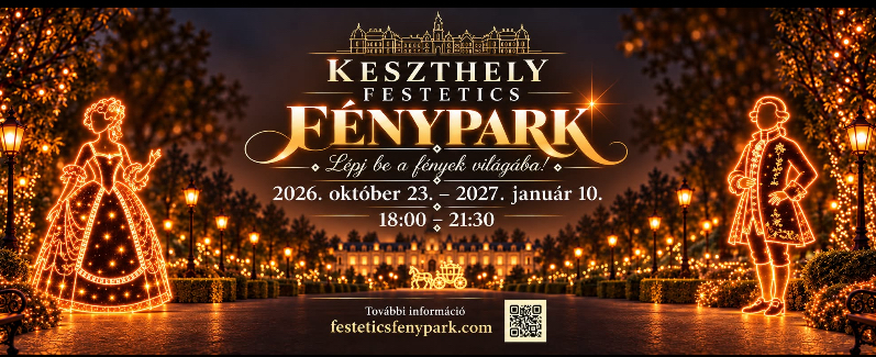 Fénybe borul a Festetics-kastély parkja: október 23-án nyit a Festetics Fénypark