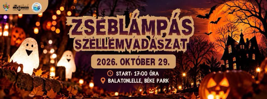 Zseblámpás szellemvadászat Balatonlellén: különleges halloweeni kaland várja a családokat