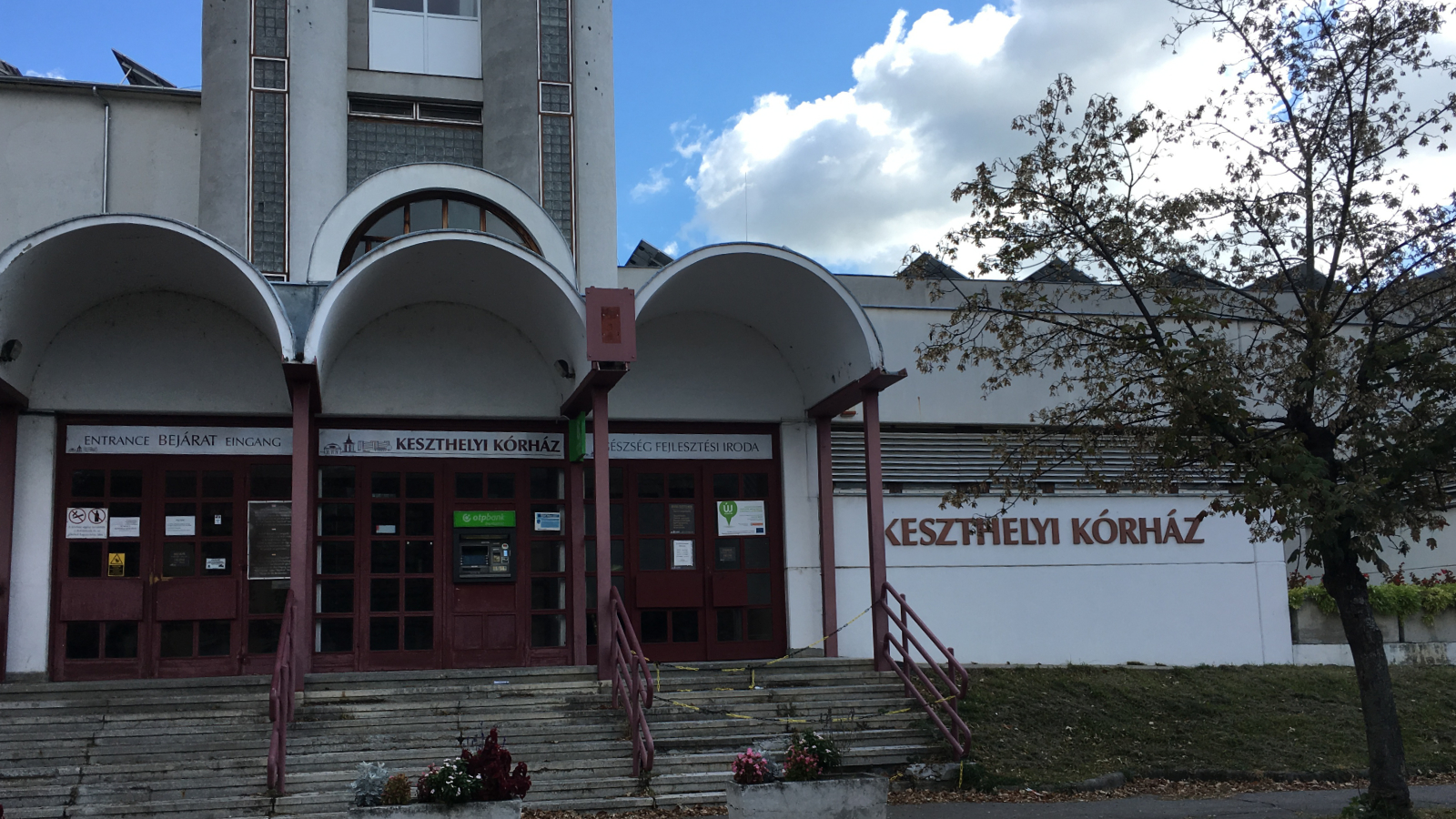 A Keszthelyi Kórház épülete
